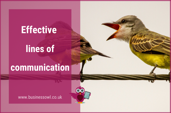 Effective lines of communication - WP image